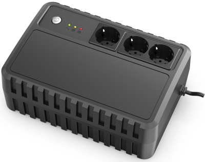 Gembird EG- -3SDT800-01 UPS Line-interactive 0,8 kVA 480 W 3 AC-uitgang(en) Gembird EG- -3SDT800-01 UPS Line-interactive 0,8 kVA 480 W 3 AC-uitgang(en)