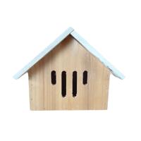 Insectenhuis grenen licht roze H20cm - thumbnail