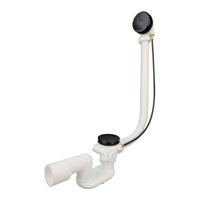 Badafvoer-overloopcombinatie Xenz Mat Zwart - thumbnail