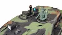 Torro 1/16 RC Leopard 2A6 Camouflage BB+IR met metalen tracks (2024 versie) - thumbnail