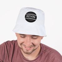 Bucket hat bedrukken - Wit - thumbnail