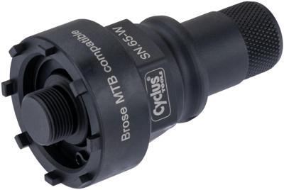 trapasafnemer Brose MTB donkergrijs