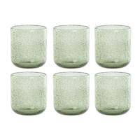 Glazenset Home ESPRIT Groen Kristal 320 ml (6 Stuks) - thumbnail