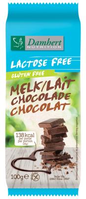 Damhert Lactose Free Chocoladetablet Melk