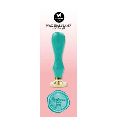 Studio Light • essentials tools wax stamp with handle turquoise speciaal voor jou