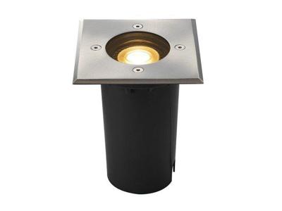 SLV Solasto 227684 Buitenlamp (inbouw) GU10 LED 6 W RVS