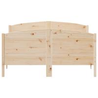 Bedframe zonder matras massief grenenhout 140x200 cm - thumbnail
