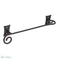 Handdoekhouder Sapho Rebecca Hangend 38.3 cm Zwart Sapho - thumbnail