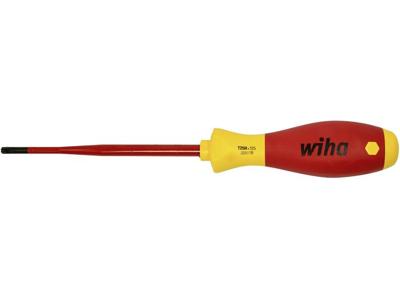 Wiha 3251TR015 Schroevendraaier SoftFinish electric slimFix TORX® Tamper Resistant (met boring) T15H x 100 mm - 41142 Wiha 3251TR015 Schroevendraaier SoftFinish electric slimFix TORX® Tamper Resistant (met boring) T15H x 100 mm - 41142