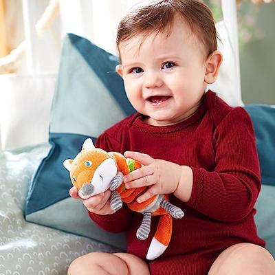 Haba bromfiguur Vos Foxie junior pluche oranje