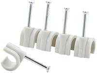 Kopp 355402010 Spijkerclip 355402010 Bundel-Ø (bereik) 10 tot 14 mm Grijs 200 stuk(s) - thumbnail