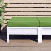 Palletkussen 60x60x10 cm stof gemleerd groen - thumbnail