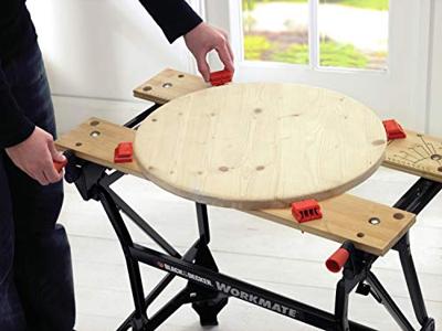 BLACK+DECKER WM626 Workmate Opvouwbare Werkbank | H 595/775mm, L 74cm - WM626-XJ