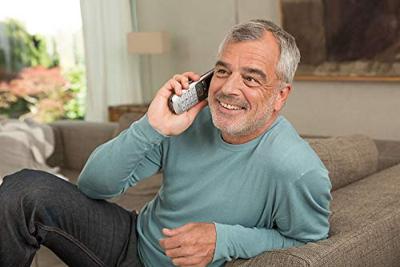 Gigaset draadloze telefoon dect zwart / zilver met antwoordapparaat e560a