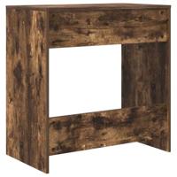 Bureau met plank Gerookt eiken 77,5 x 43 x 79 cm Bewerkt hout - thumbnail