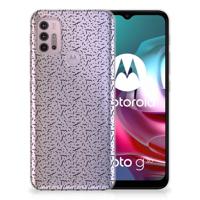 Motorola Moto G30 | G10 | TPU bumper | Stripes Dots - thumbnail