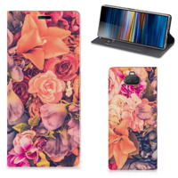 Sony Xperia 10 Plus Smart Cover Bosje Bloemen - thumbnail
