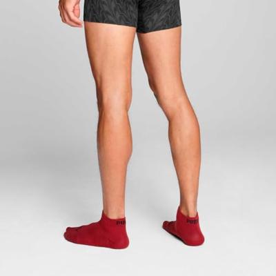 3-paar Quarter sokken - Elastisch katoenen sokken voor dames en heren - Zwart - Grijs - wit - Blauw