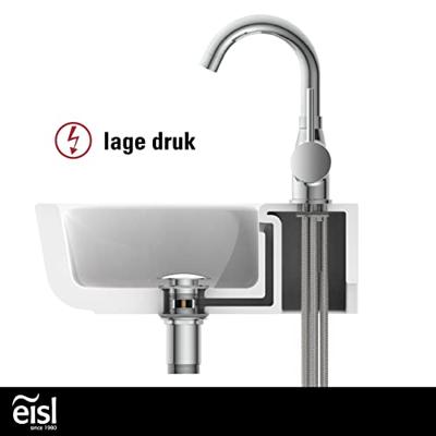 Eisl futura wastafelkraan - mengkraan - lage druk - chroom Eisl futura wastafelkraan - mengkraan - lage druk - chroom
