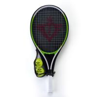 Tennisracket 25", Aluminium met ballen - thumbnail