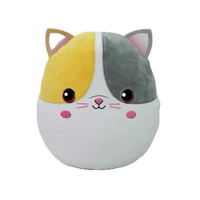Ty Beanie Ty squish a boo yellow grey cat, 20cm