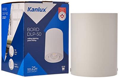 Kanlux Bord Opbouwlamp LED GU10 25 W Wit