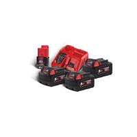 Milwaukee M18 NRG-503 Accu Starterset 18V 3x 5.0Ah - 4933451423 - thumbnail