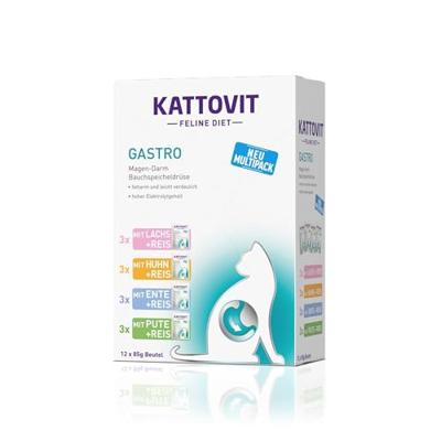 KATTOVIT Feline Diet Gastro - nat kattenvoer - 12 x 85g