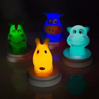 Alecto SILLY HIPPO LED nachtlampje nijlpaard blauw - SILLY HIPPO - thumbnail