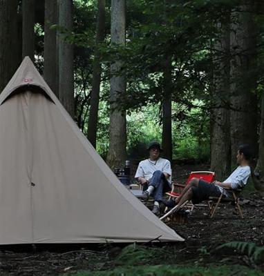 Spatz Wigwam 4 Btc Trekkerstent Brown Sand