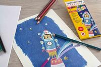 Eberhard Faber EF-514808 WK22 Kleurpotloden EFA Metallic 10 Stuks - thumbnail