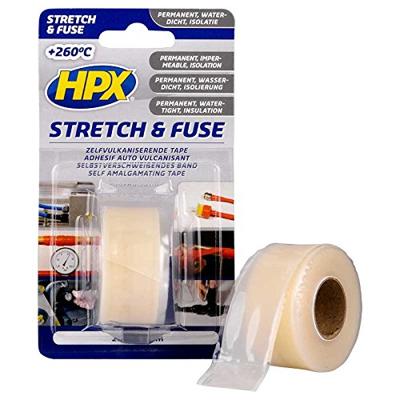 HPX Stretch & Fuse zelfvulkaniserende tape | Transparant |25mm x 3m - SI2503 | 6 stuks SI2503