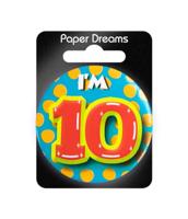 Button Klein 10 Jaar - thumbnail