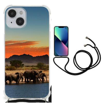 iPhone 14 Case Anti-shock Olifanten iPhone 14 Case Anti-shock Olifanten