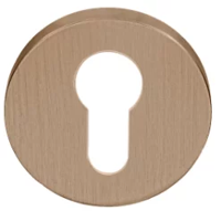 Formani | Cilinderrozet | PBIY53 | Rond | PVD licht brons - thumbnail