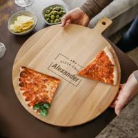 Pizzaplank graveren - thumbnail