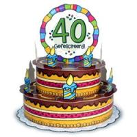 3D Wenstaart 40 Jaar - thumbnail