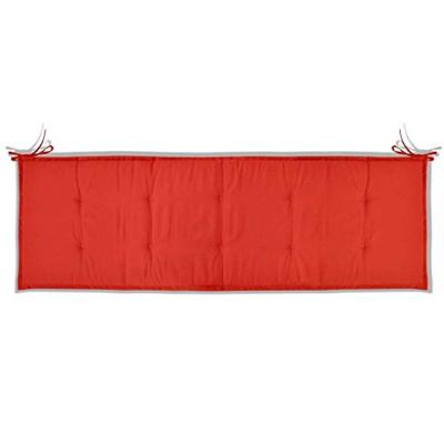 VidaXL Tuinbankkussen 150x50x3 cm oxford stof rood