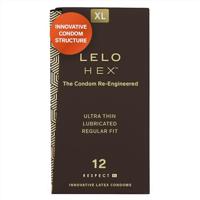 Lelo - Hex Condooms Respect XL 12 Pack - thumbnail