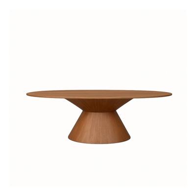 LABEL51 Eetkamertafel Jagger - Nature Smooth - Mangohout - 220 cm - Ovaal