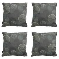 Sierkussen Circle groen 50 cm x 50 cm (4 stuks) Madison - Madison - thumbnail
