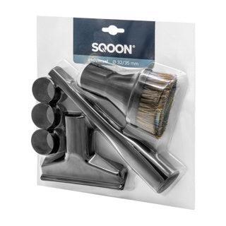 Stofzuiger accessoires Cleaninq universele set 6-delig 32/35mm Stofzuiger accessoires Cleaninq universele set 6-delig 32/35mm