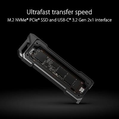 Asus 2 TB Externe SSD harde schijf USB-C 3.2 Gen 2 Zwart 90DD02S0-M09000 Asus 2 TB Externe SSD harde schijf USB-C 3.2 Gen 2 Zwart 90DD02S0-M09000