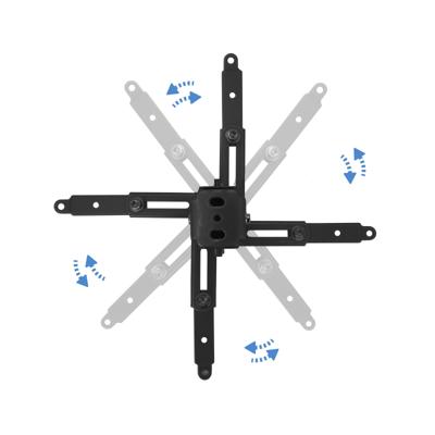 Kantelbare Plafondondersteuning voor Projector TooQ PJ2012T-B 20kg 13 - 65 cm -15º/+15º