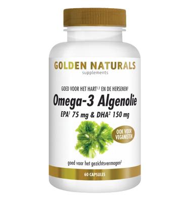 Golden Naturals Omega-3 Algenolie 60Capsules