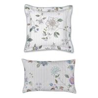 Pip Studio Pip Studio Flores Bailando vierkant sierkussen Gebroken wit 45x45 cm - thumbnail