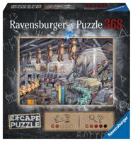 Ravensburger puzzel 368 stukjes escape toy factory - thumbnail