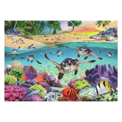 Ravensburger legpuzzel baby zeeschildpadden, 500st.