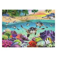 Ravensburger legpuzzel baby zeeschildpadden, 500st. - thumbnail