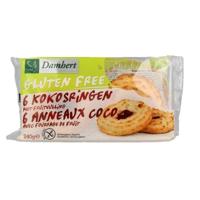 Damhert Kokosringen fruitvulling glutenvrij 240 Gram - thumbnail